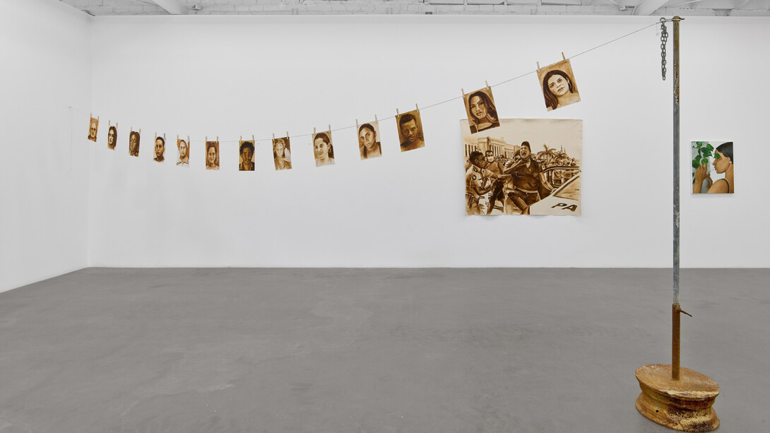 Gabriel Sanchez, Lamparilla, exhibition view. Courtesy of Luis De Jesus Los Angeles 