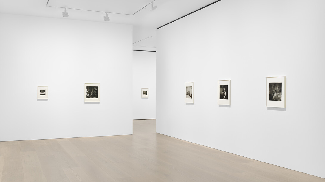 Diane Arbus, Sanctum sanctorum, exhibition view. Courtesy of David Zwirner Gallery. Photo by Anna Arca