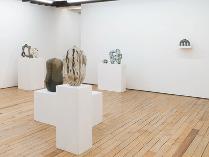 Miwa Neishi, Toki-No-Wa ; harmony of time, exhibition view. Courtesy of Uffner & Liu Gallery
