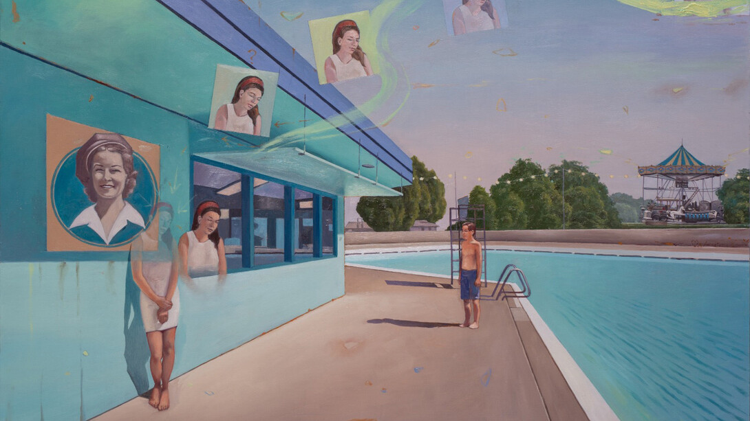 Juan Luís Jardí, Un poco de caos en el aeródromo (detail), 2025. Courtesy of Wally Workman Gallery