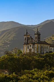  Igreja São Francisco de Paula em Ouro Preto, Minas Gerais, Brasil construída entre 1804 e 1898