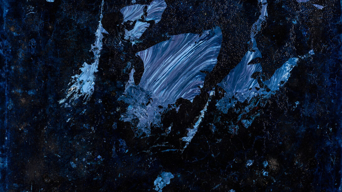 King David, Dolphins for crystal (detail), 2024. Courtesy of Welancora Gallery