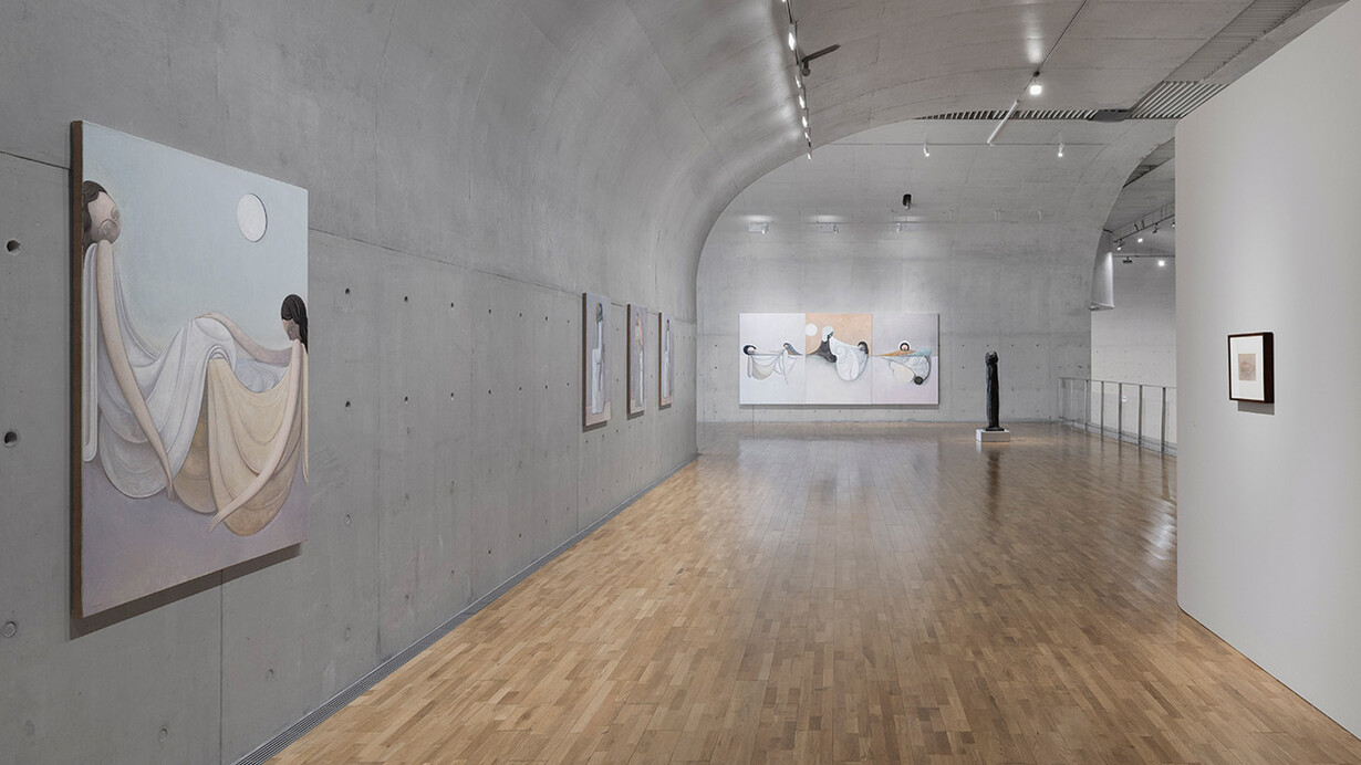 Ji Xin, The gaze of Pygmalion, exhibition view. Courtesy of Long Museum 