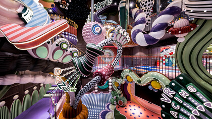 Located in Beijing, this project marks the newest flagship of Meland Club, China’s leading parent–child theme park brand, led by the vision of chief designer Li Xiang