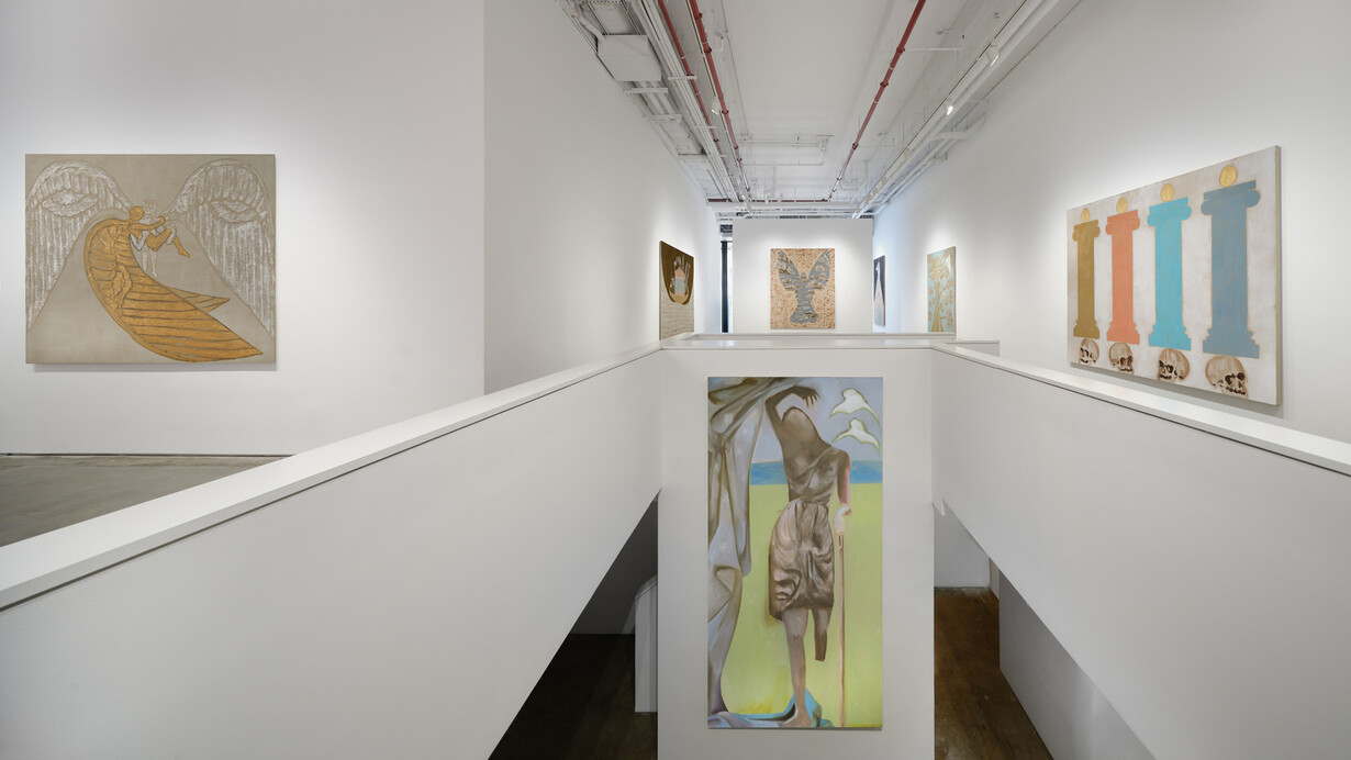 Francesco Clemente, Travel diary, exhibition view. Courtesy of Vito Schnabel 
