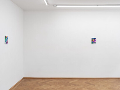 Boban Andjelkovic, Pink pong, exhibition view. Courtesy of Britta Rettberg Gallery