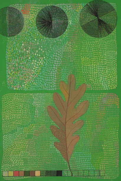 Jessica Deane Rosner, YGY hue (detail), 2024. Courtesy of McKenzie Fine Art