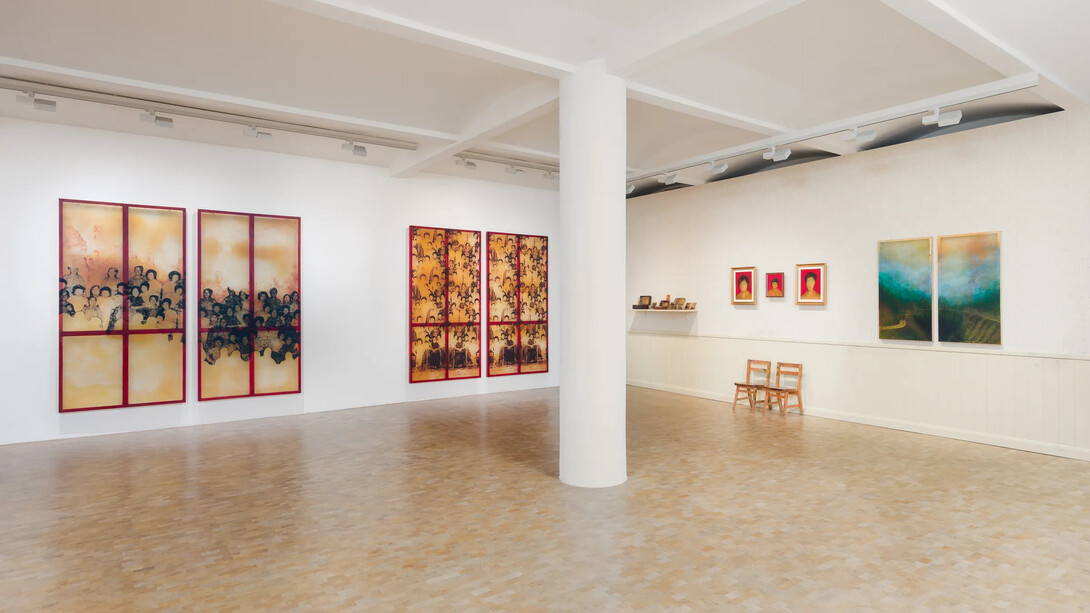 KV Duong, Where wound becomes water, exhibition view. Courtesy of Pippy Houldsworth Gallery