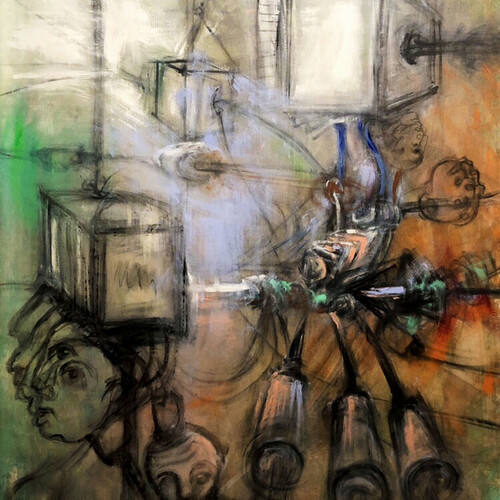 Kristian David, La fabbrica, 2024. Cortesia di Kristian David