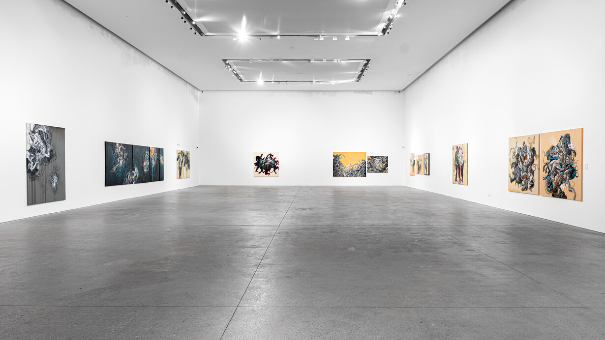 Ayad Alkadhi, Sunken republic, exhibition view. Courtesy of Leila Heller Gallery