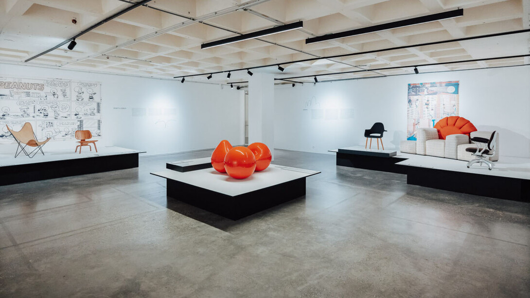 Design and comics: living in a box, exhibition view. Courtesy of the Design Museum