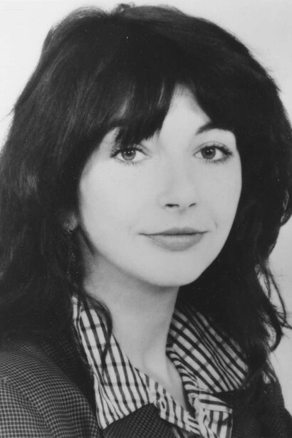 Kate Bush sur une photo de presse pour USA Network, vers 1981