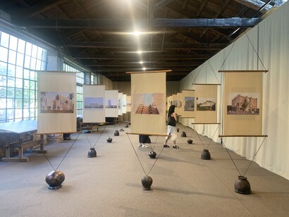 Biennale Architettura Venezia 2025, vista della mostra. Cortesia di Claudia Zanfi. Foto di Claudia Zanfi