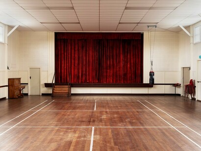 Brad Rimmer, Ongerup town hall summer 2021 (detail), 2023. Courtesy of Art Collective WA