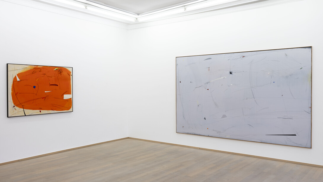 David Schmitz, Notations, vue d’exposition. Courtoisie de Nosbaum Reding