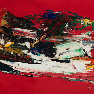 Norman Carton, Island within #1052, 1963. Courtesy of LewAllen Galleries