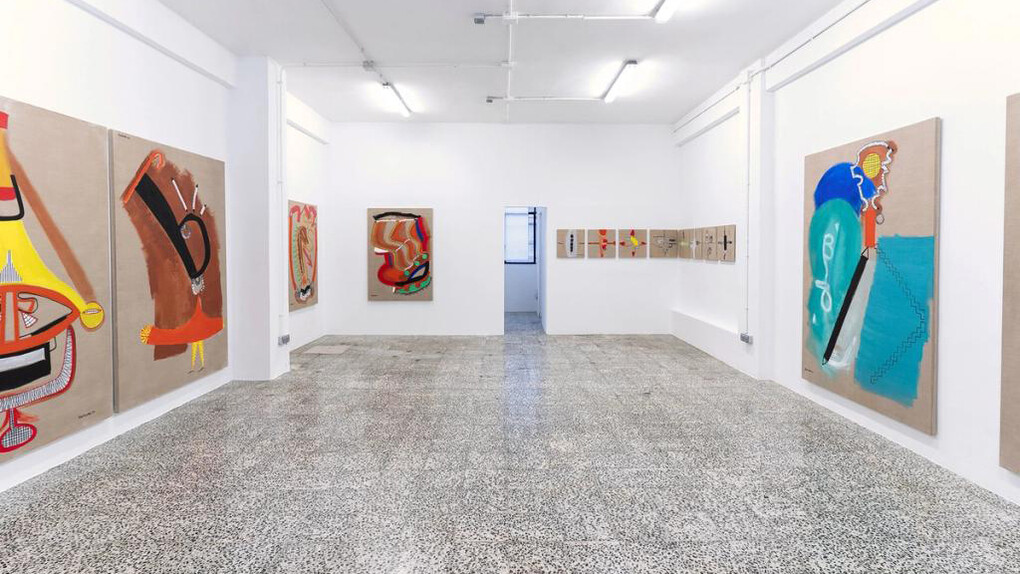 Fernando Mastretta, Pacífico, vista de exhibición. Cortesía de Galería El Chico