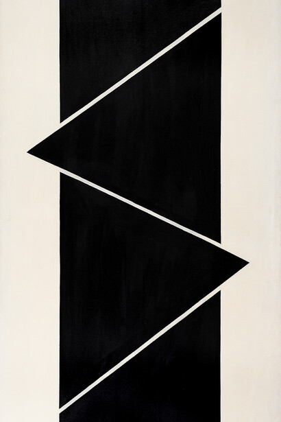 Agustín Ibarrola, Sin título, c. 1973-1979. Cortesía del Museo de Bellas Artes de Bilbao