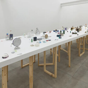 C. Mae Bloom, Moments before seconds after, exhibition view. Courtesy of The Sunday Painter 