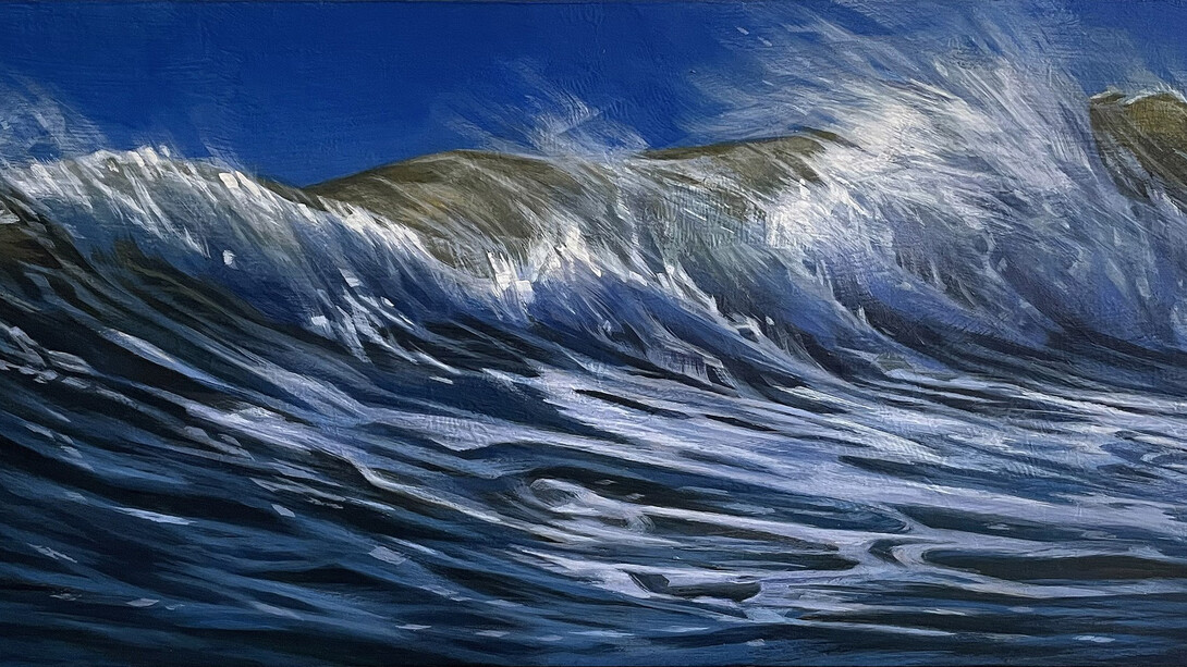 Eleanor Rahim, Breathe (detail), 2025. Courtesy of Andra Norris Art Gallery