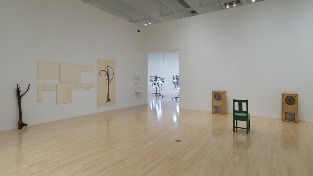 Installation view of Diary of flowers: Artists and their worlds, March 9, 2025–January 4, 2026 at
MOCA Grand Avenue. Courtesy of The Museum of Contemporary Art (MOCA). Photo by Jeff
McLane