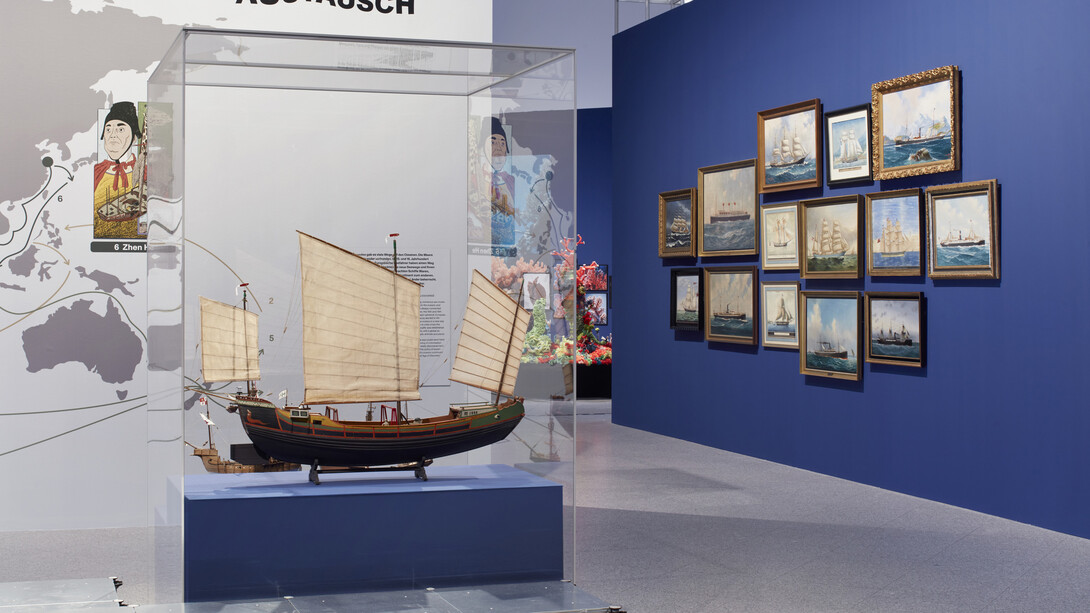 Expedition weltmeere, ausstellungsansicht. Mit freundlicher genehmigung der Bundeskunsthalle