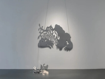 Eike Eplik, In times when everything else seems more important, exhibition view. Courtesy of Kogo Gallery