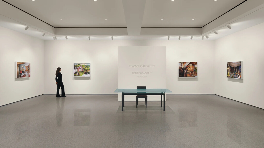 Ron Norsworthy, American dream, exhibition view. Courtesy of Edwynn Houk Gallery