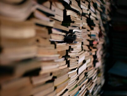 In an era of acceleration, shelves like these stand still. They hold the slow thinking that allows us to repair the present and imagine the future