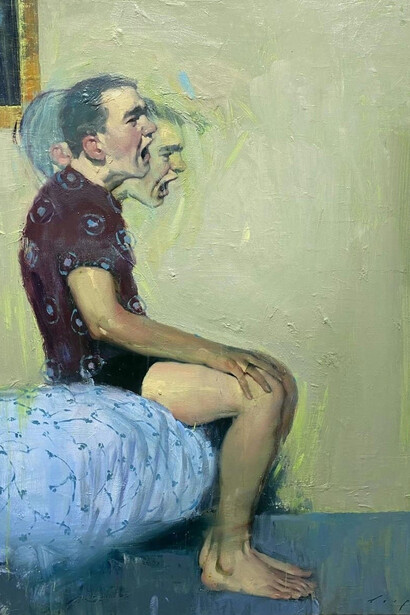 Malcolm Liepke, Inner voices, 2022. Courtesy of Friedrichs Pontone