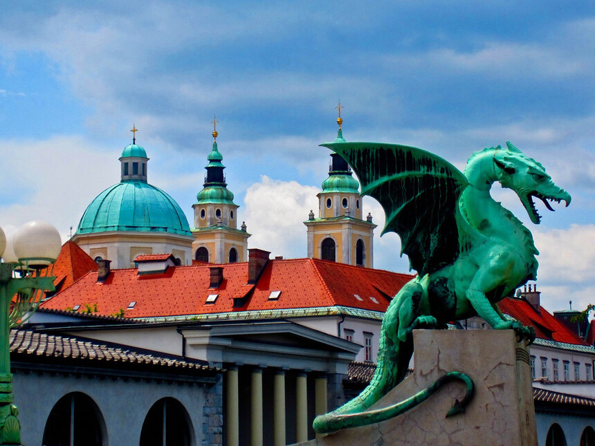 Liubliana, ciudad de dragones Meer