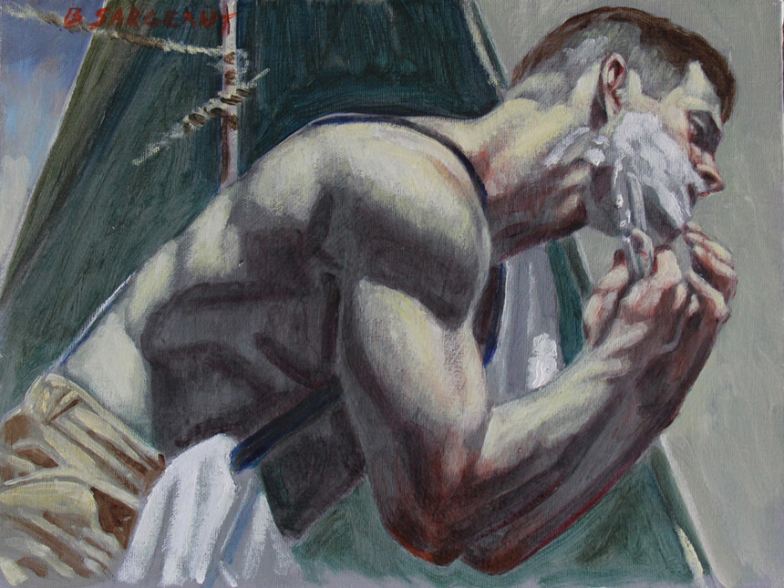 Copyright Mark Beard, [Bruce Sargeant (1898-1938)] Shaving n.d.