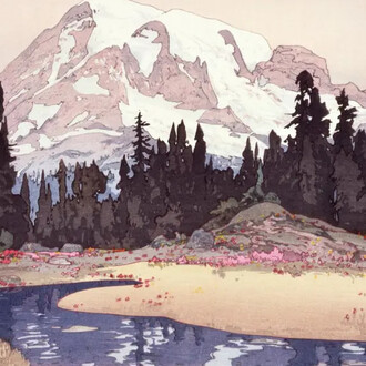 US series mount rainier (detail), 1925. Courtesy of Moa Museum of Art