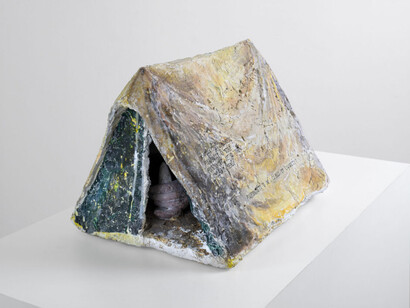 Kateřina Komm, Chronotop, exhibition view. Courtesy of Jiri Svestka Gallery