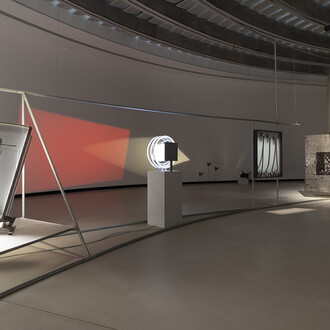 Rosa Barba, Frame time open, exhibition view. Courtesy of Maxxi
