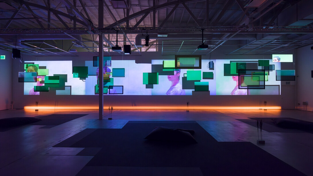 Will Rawls, [siccer], exhibition view. Courtesy of ICA LA