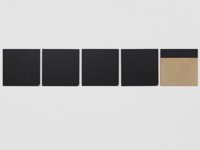 Steffen Schlichter and Stef Stagel, No. 22025, exhibition view. Courtesy of Edition & Galerie Hoffmann. Photo by Ivan Murzin