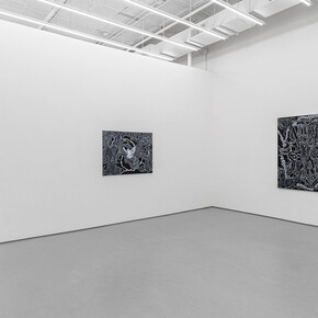 Fantasy nightmare reality: waging onwards mental battle against treacherous images created by masters, exhibition view. Courtesy of Ruttkowski;68