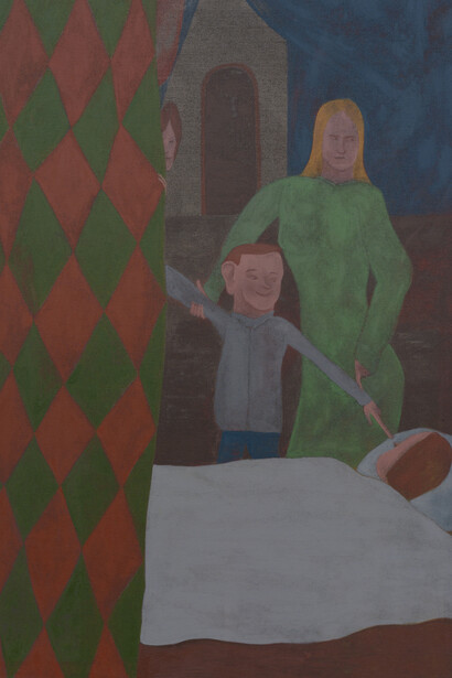 Dennis Tyfus, Let mys(t)ery serve history, 2025. Per gentile concessione della Galleria Tim Van Laere