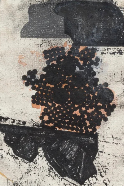 Barry Le Va, Study for a bunker sculpture (detail), 1996. Courtesy of David Nolan Gallery