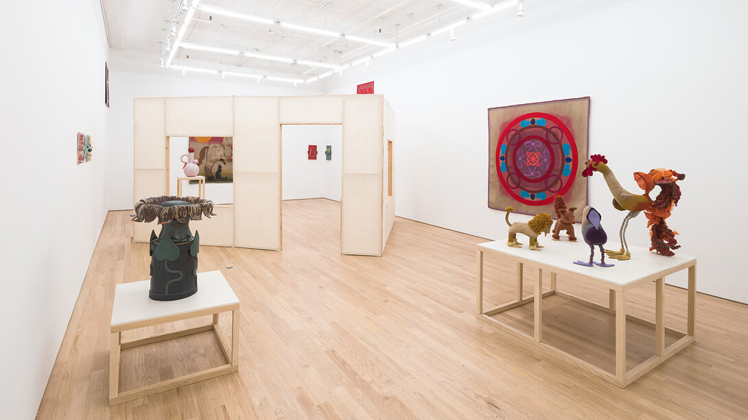 Jonathan Baldock, Friends, exhibition view. Courtesy of Nicelle Beauchene Gallery