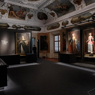 Ambition and illusion, ausstellungsansicht. Mit freundlicher genehmigung von Schloss Eggenberg