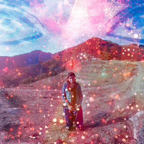 Poulomi Basu, Installation view from Maya: the birth of a superhero, 2023–2024 & Blood
speaks: a ritual of exile, 2013–2018. Mit freundlicher genehmigung des Fotomuseums Winterthur