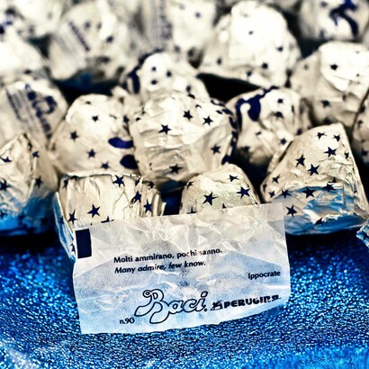 Baci Perugina con il tipico cartiglio