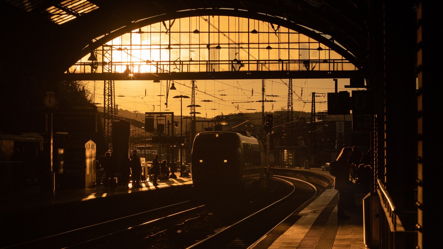 La stazione del treno Meer
