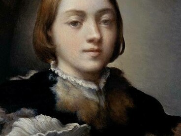 Parmigianino, Autoritratto in uno specchio convesso, olio su tavola, 1523-1524, Kunsthistorisches Museum, Vienna, Austria