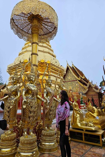 Wat Phra That Doi Suthep a Chiang Mai, uno templi più importanti e venerati della Thailandia del Nord