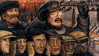 Diego Rivera, Revolución rusa, 1933