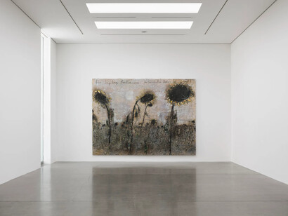 Anselm Kiefer, exhibition view. Courtesy of White Cube Gallery