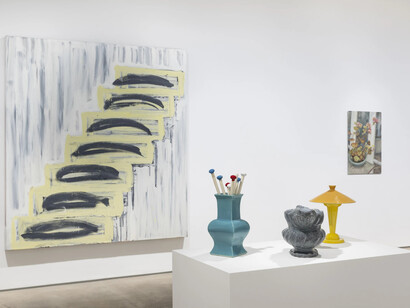 Various artists, A room for keepsakes, exhibition view. Courtesy of Hales Gallery